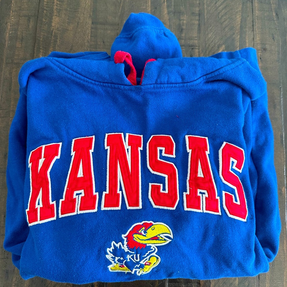 Blue Kansas Jayhawks Hoodie